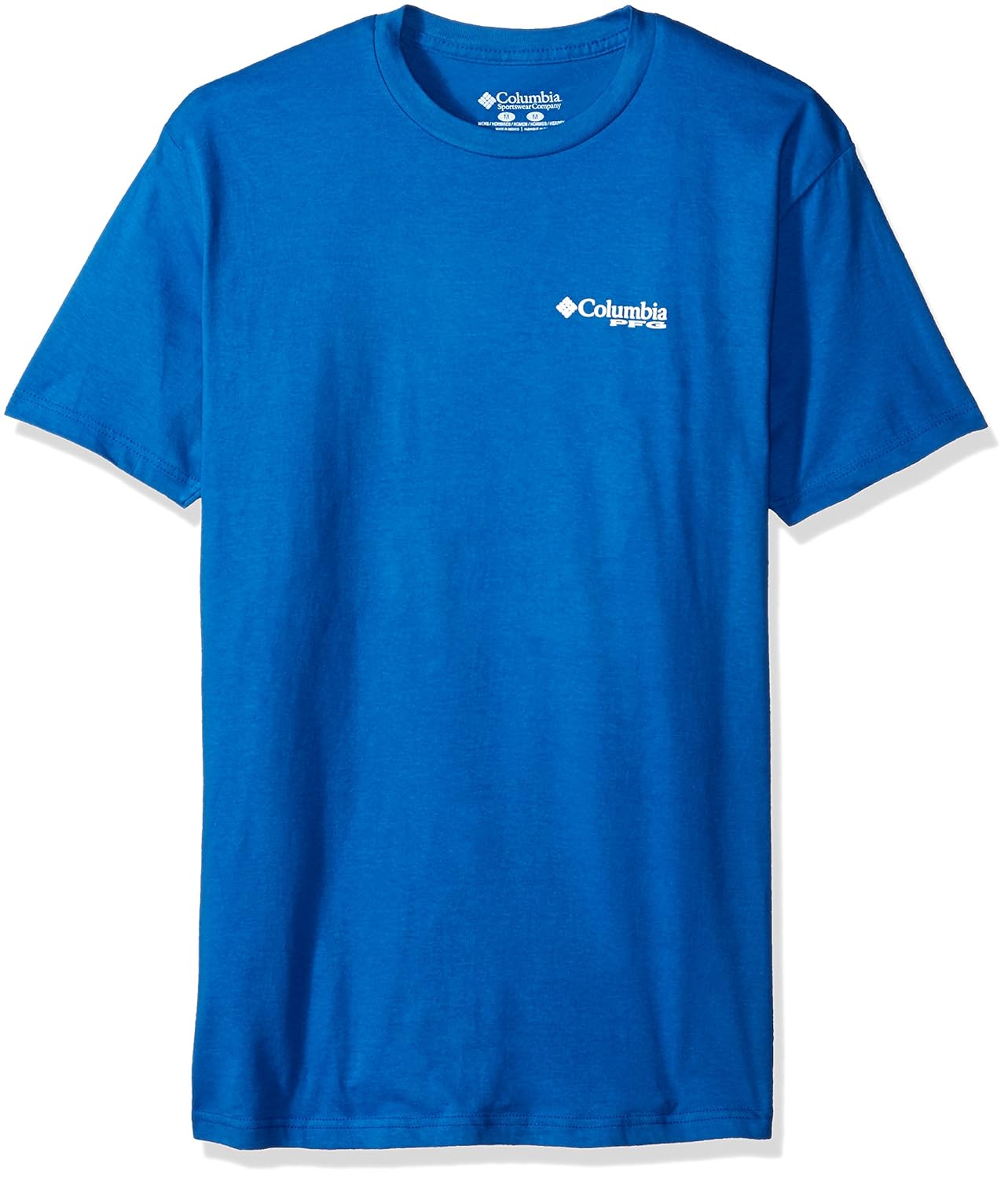 columbia apparel 男式 columbia machao comp 图案 t 恤 vivid blue